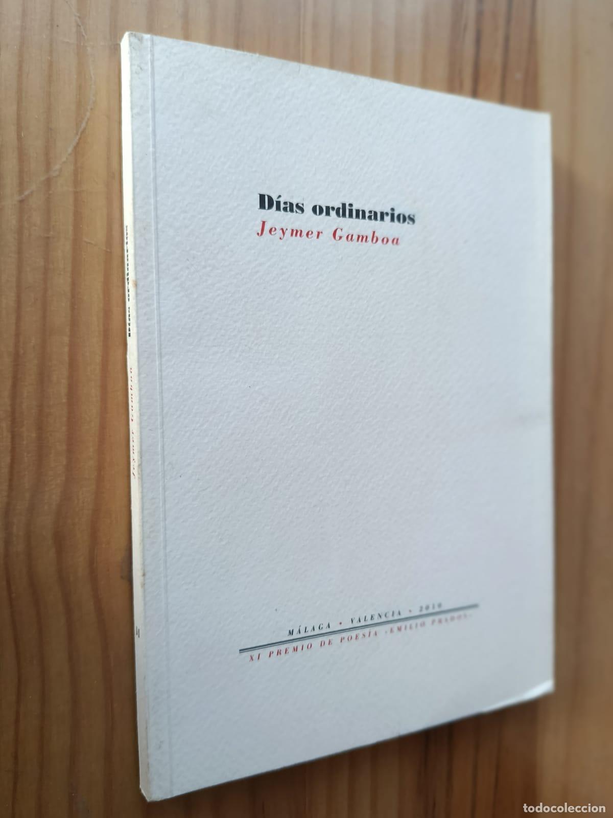 Libros: D&Iacute;AS ORDINARIOS - JEYMER GAMBOA