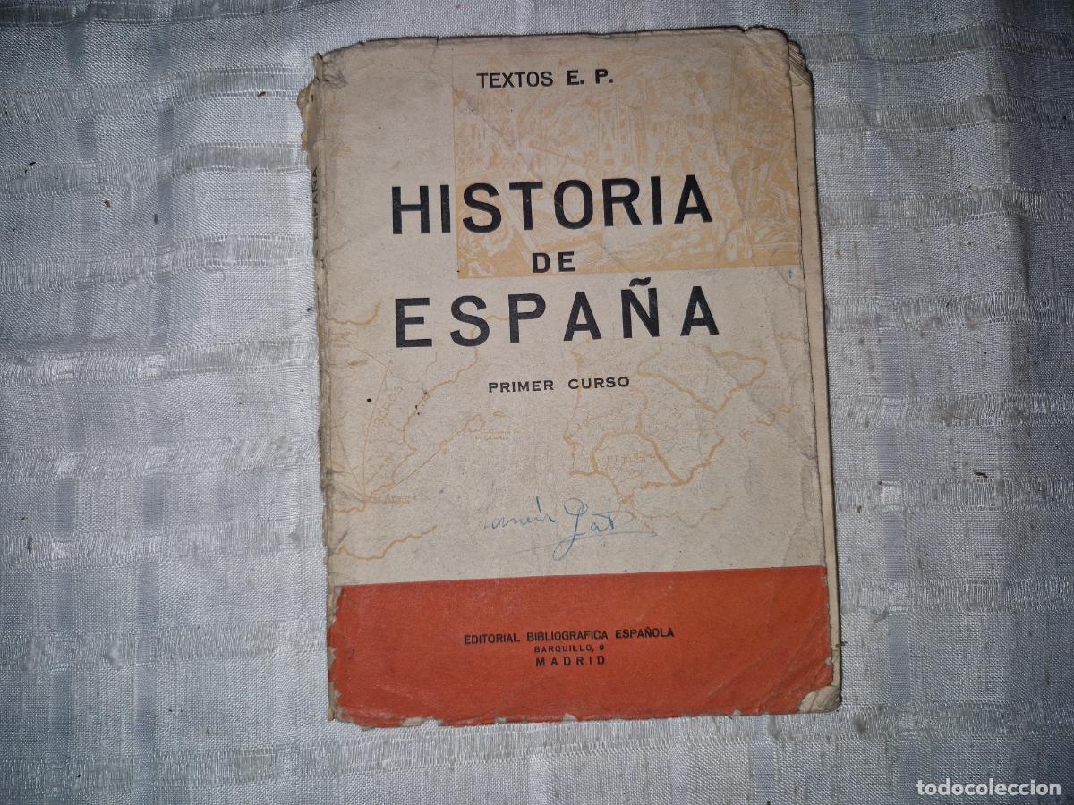 Libros: TEXTOS E.P. HISTORIA DE ESPA&Ntilde;A. PRIMER CURSO. - Foto 1