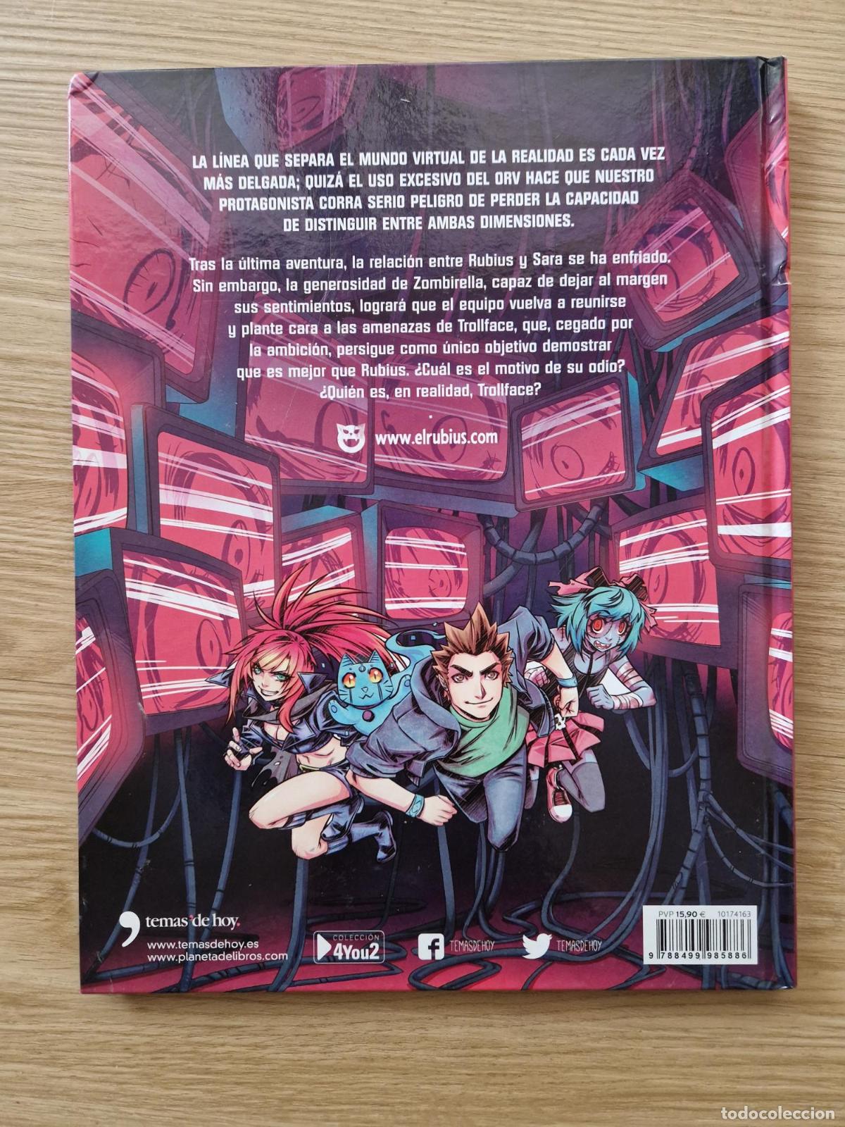 Libros: Virtual Hero III: La m&aacute;scara del troll - El Rubius - Foto 3