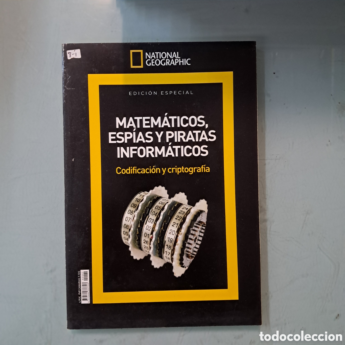 Libros: Nacional Geographic, Matem&aacute;ticos, esp&iacute;as y piratas informaticos