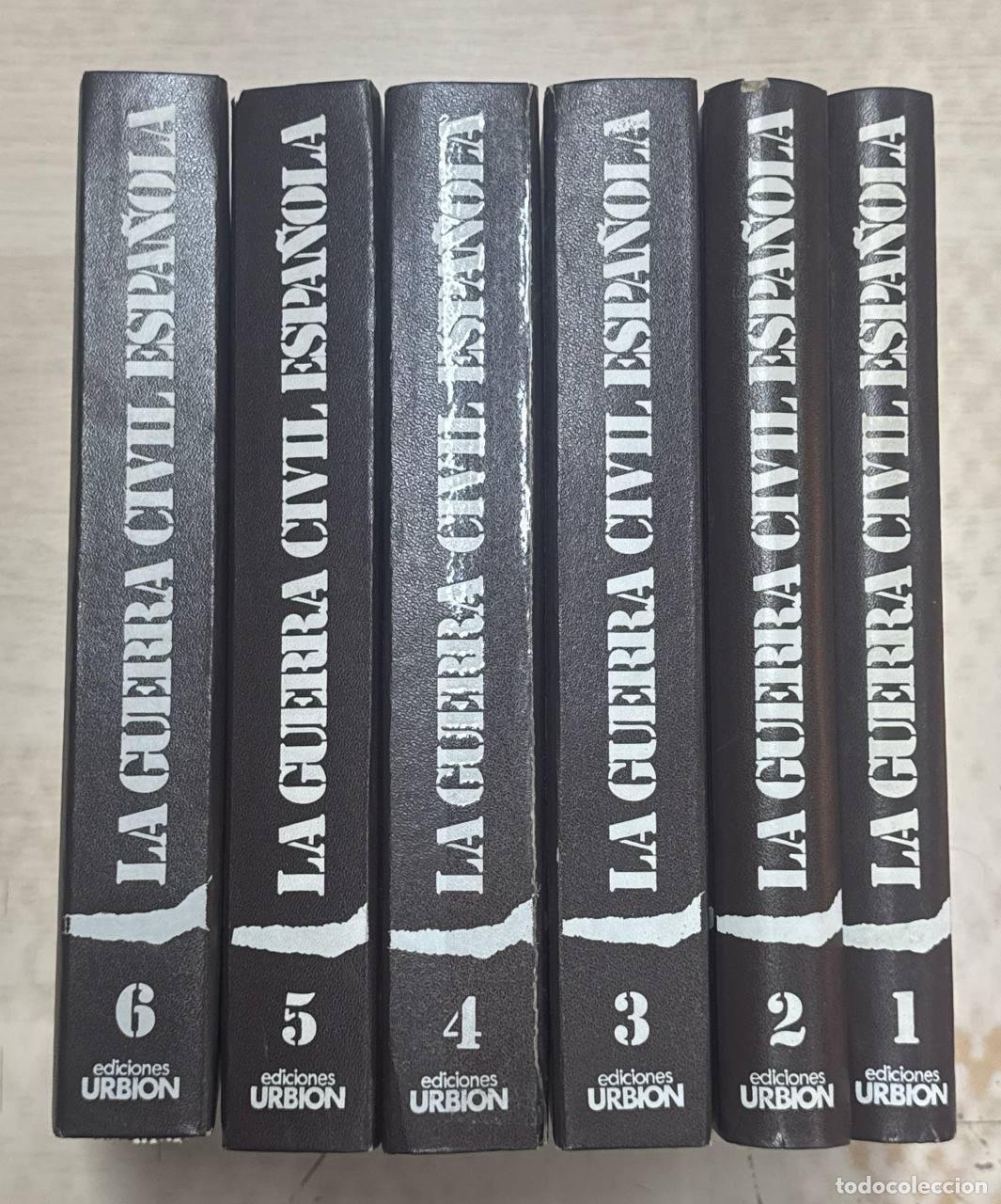 Libros: LA GUERRA CIVIL ESPA&Ntilde;OLA. 6 TOMOS.