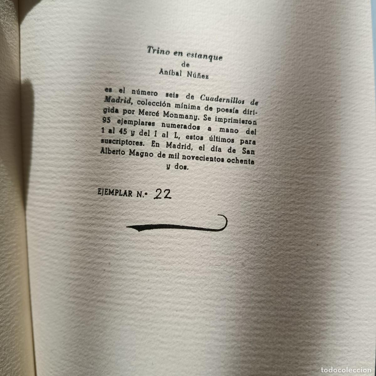 Libros: TRINO EN ESTANQUE - AN&Iacute;BAL NU&Ntilde;EZ - Foto 2