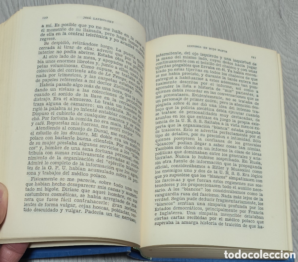 Libros: Libro - Sinfon&iacute;a en rojo mayor (1962) Jose Landowsky - Foto 4