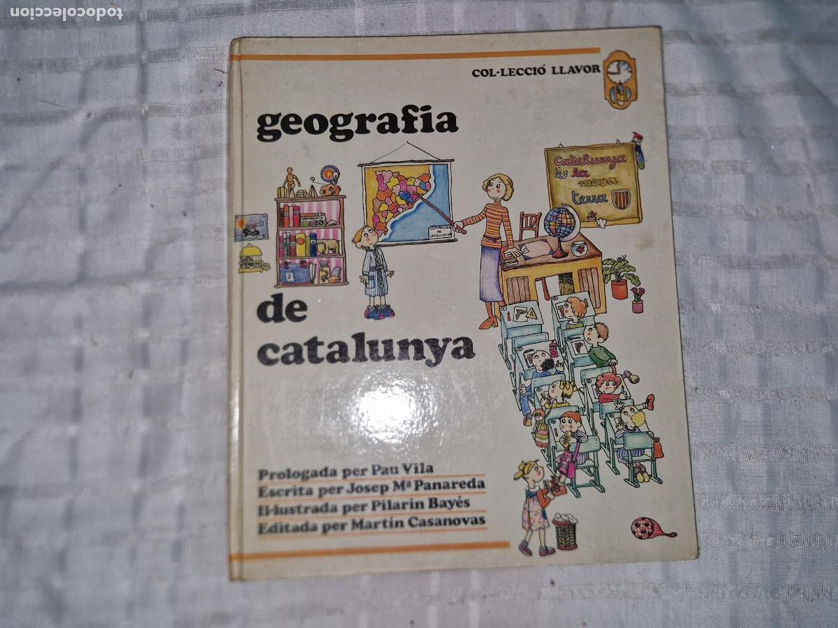 Libros: GEOGRAFIA DE CATALUNYA. PROLOGADA POR PAU VILLA.