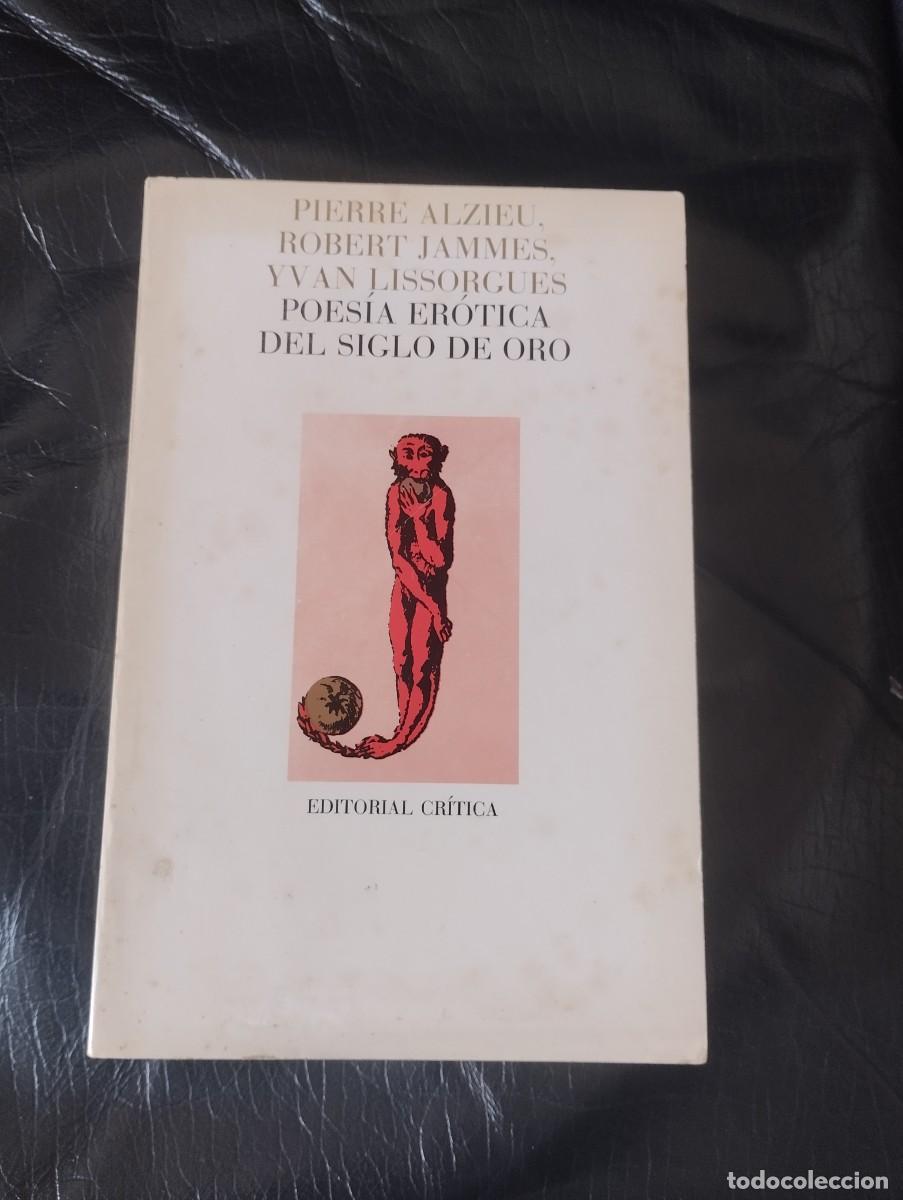 books: Poes&iacute;a Er&oacute;tica del Siglo de Oro 1984 Pierre Alziel