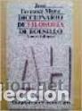 Libros: Diccionario De Filosofia De Bolsillo A-H - FERRATER