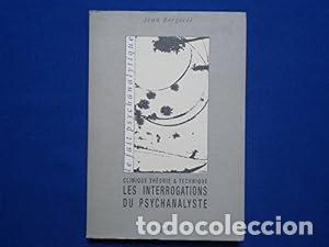Livros em segunda m&atilde;o: Clinique theorie et technique - les interrogations du psychanalyste - Bergeret J