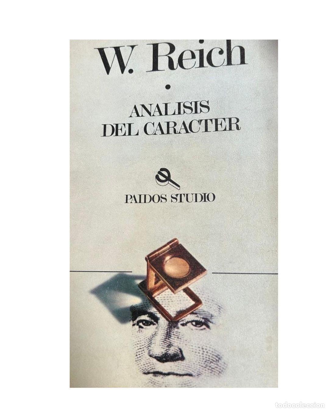 Libros: An&aacute;lisis del car&aacute;cter - Wilhelm Reich - Foto 1