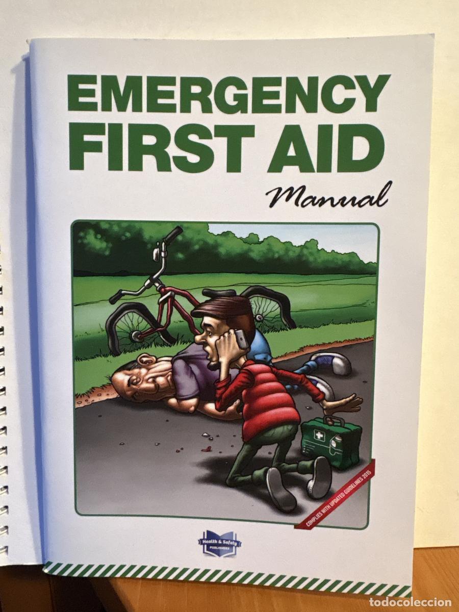 books: EMERGENCY FIRST AID. MANUAL - HEALTH AND SAFETY PUBLICATIONS LTD TDK1279