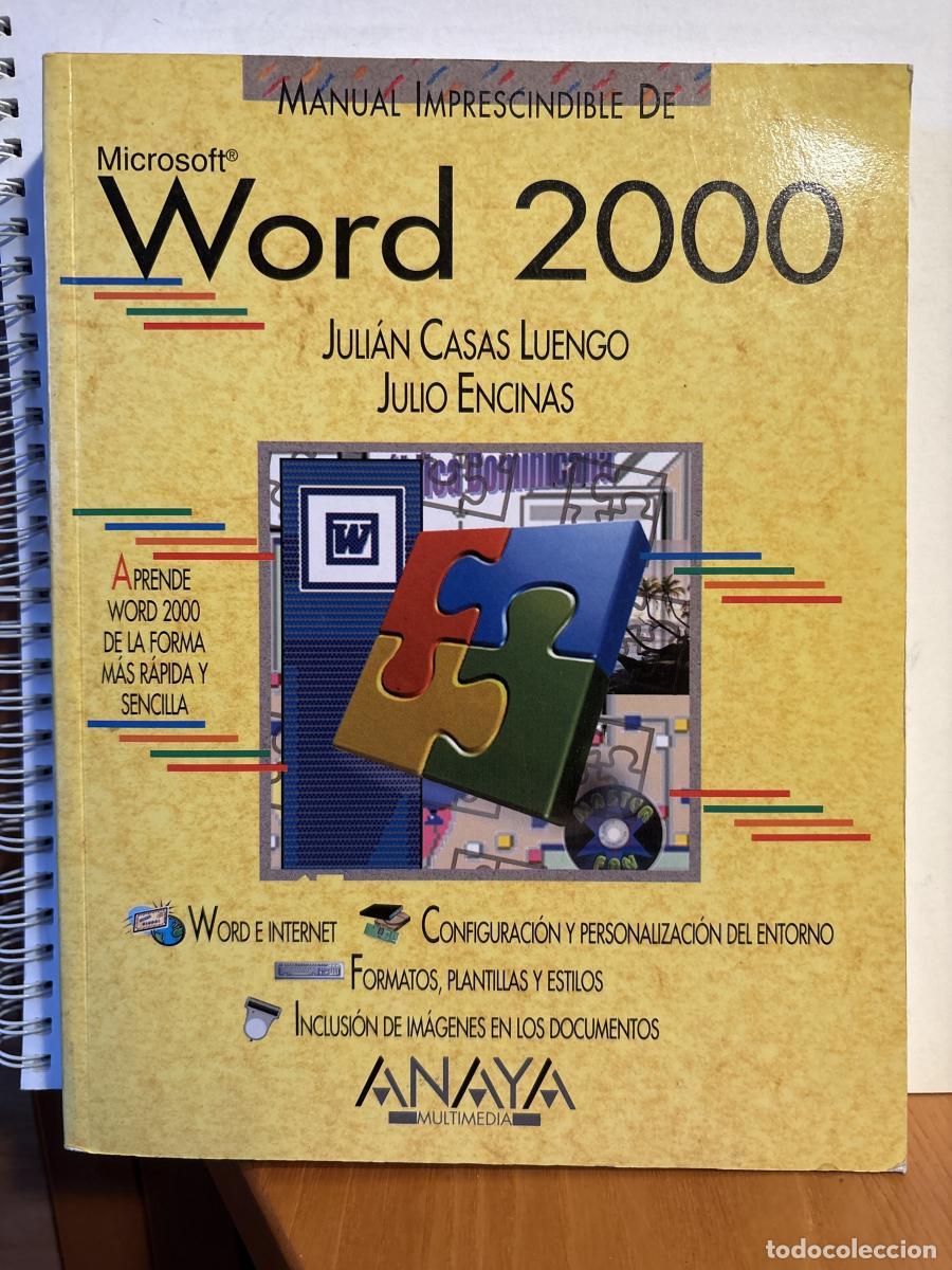 Libros: Word 2000 - JOS&Eacute; CASAS LUENGO JULI&Aacute;N CASAS TDK1279