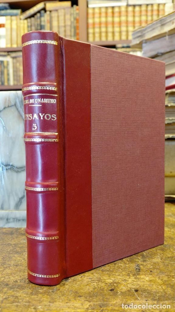 Libros: ENSAYOS. Tomo V. - UNAMUNO, Miguel de.