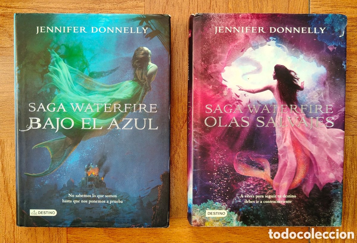 books: Saga Waterfire: Bajo el Azul / Olas Salvajes � 2 Vol&uacute;menes � Destino - Jennifer Donnelly