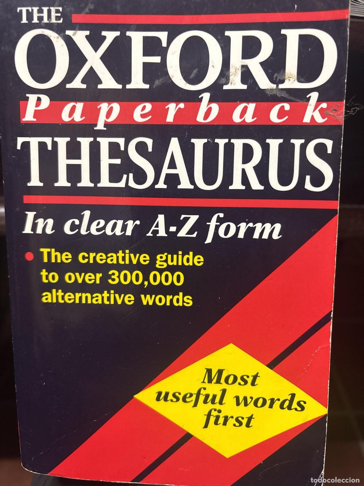 Livres: Oxford Paperback Thesaurus - Aa.vv