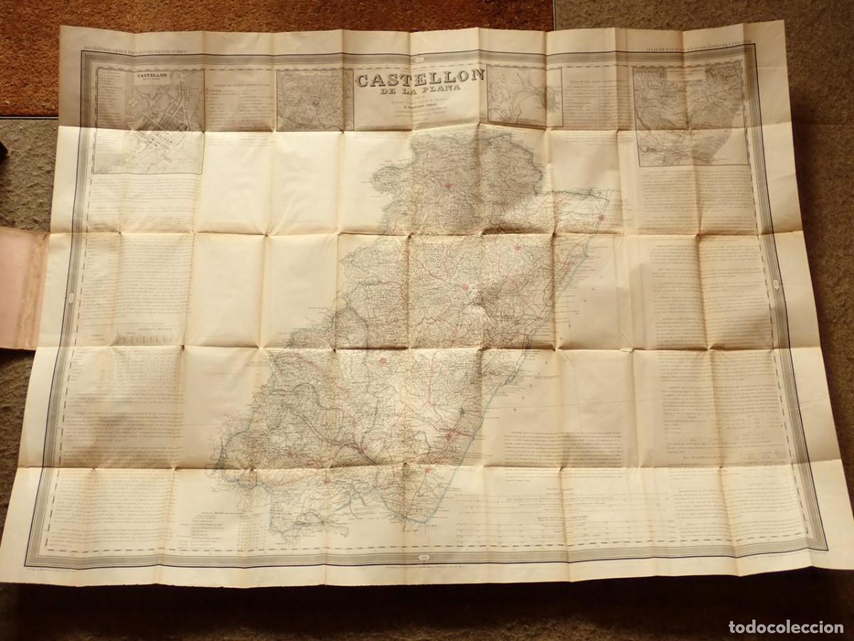 Libros: Castell&oacute;n de la Plana. ATLAS DE ESPA&Ntilde;A Y SUS POSESIONES DE ULTRAMAR. - COELLO, Francisco; MADOZ, Pas