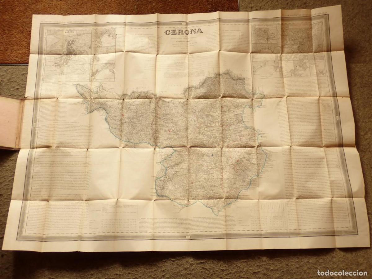 Libros: Gerona. ATLAS DE ESPA&Ntilde;A Y SUS POSESIONES DE ULTRAMAR. - COELLO, Francisco; MADOZ, Pascual