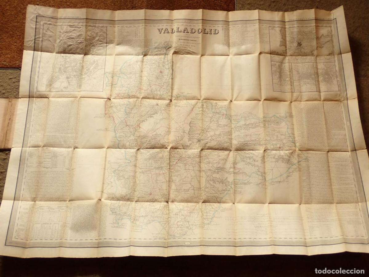 Libros: Valladolid. ATLAS DE ESPA&Ntilde;A Y SUS POSESIONES DE ULTRAMAR. - COELLO, Francisco; MADOZ, Pascual