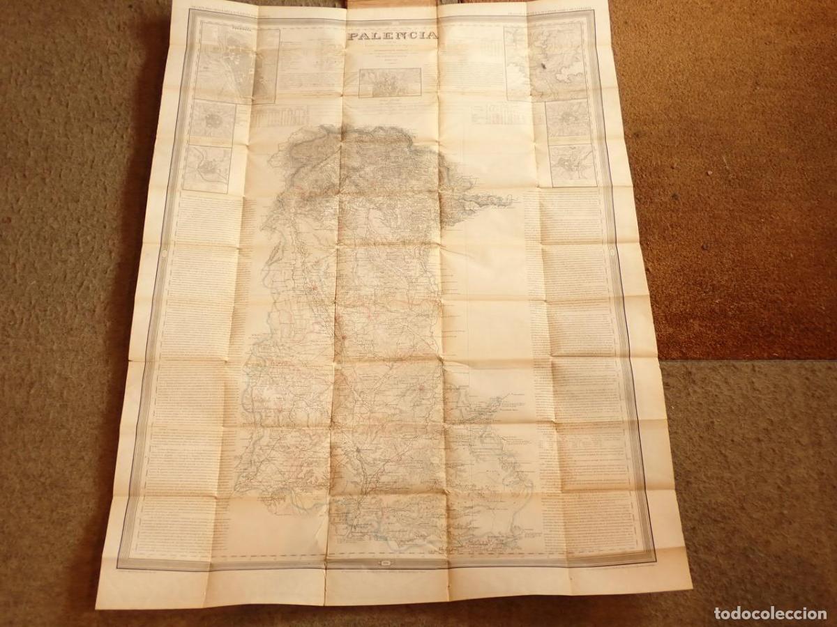 Libros: Palencia. ATLAS DE ESPA&Ntilde;A Y SUS POSESIONES DE ULTRAMAR. - COELLO, Francisco; MADOZ, Pascual