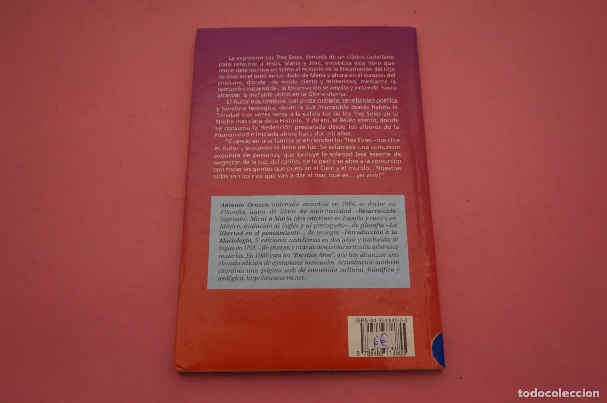 Libros: M4B/ LOS TRES SOLES - ANTONIO OROZCO - Foto 5