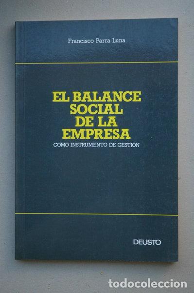 books: El balance social de la empresa- 9788423407644