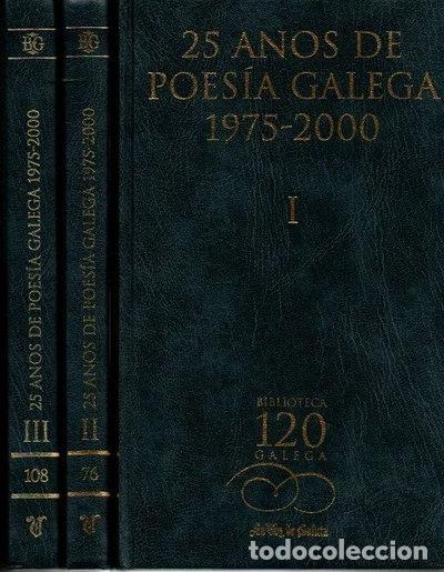 Libros: 25 a&ntilde;os de poes&iacute;a galega 1975-2000- 9788497570541