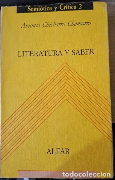 books: Literatura y saber- 9788486256364