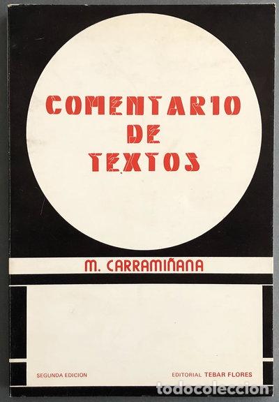 Libros: Comentario de textos- 9788473600033 - Foto 1