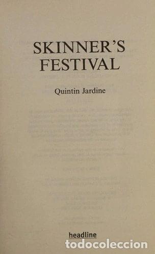 Livros em segunda m&atilde;o: Skinner's Festival- 9780755320127