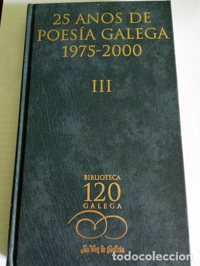 B&uuml;cher: 25 a&ntilde;os de poes&iacute;a galega, 1975-2000, III- 9788497570770