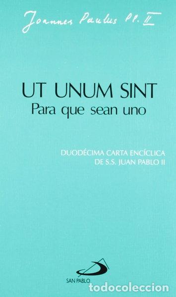 Livros em segunda m&atilde;o: Ut unum sint. Para que sean uno- 9788428517942