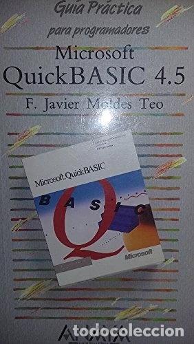 Livres: Microsoft QuickBasic 4.5- 9788476142387