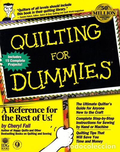 Libros: Quilting for Dummies- 9780764551185