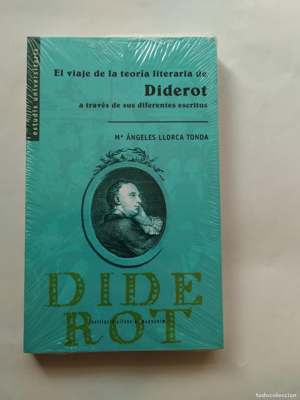 Libros: EL VIAJE DE LA TEOR&Iacute;A LITERARIA DE DIDEROT - M&ordf; &Aacute;NGELES LLORCA TONDA - M&ordf; &Aacute;ngeles Llorca Tonda