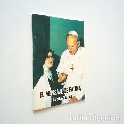 books: El mensaje de F&aacute;tima- 9788485605255