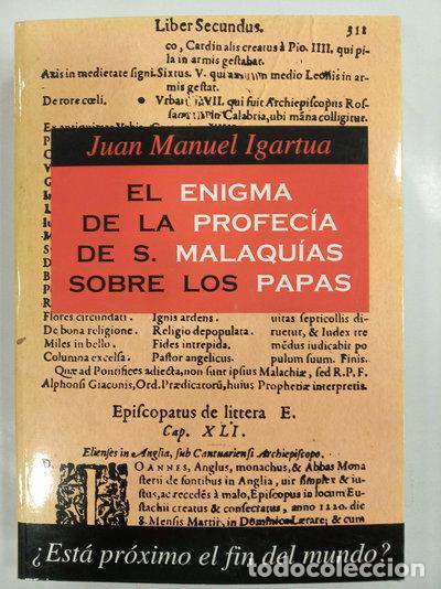 B&uuml;cher: El Enigma de la Profec&iacute;a de San Malaqu&iacute;as Sobre los Papas- 9788470022029
