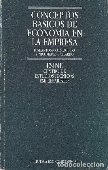 Libros: Conceptos b&aacute;sicos de econom&iacute;a en la empresa- 9788440709936