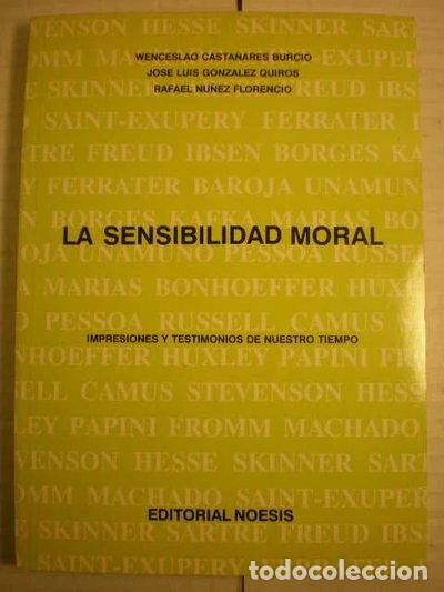 Libros: La sensibilidad moral- 9788487462016