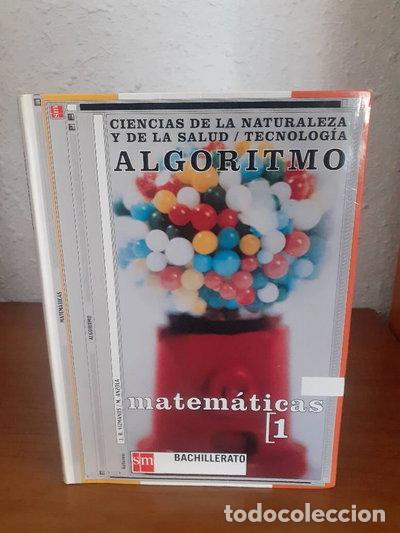books: Algoritmo. Matem&aacute;ticas 1 Bachillerato- 9788434882935