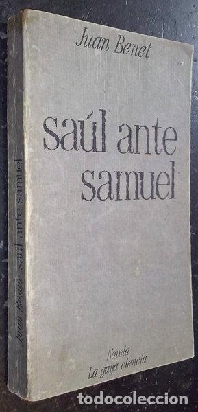 Libros: Sa&uacute;l ante Samuel- 9788470800764