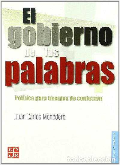 Libros: El gobierno de las palabras- 9788437506548