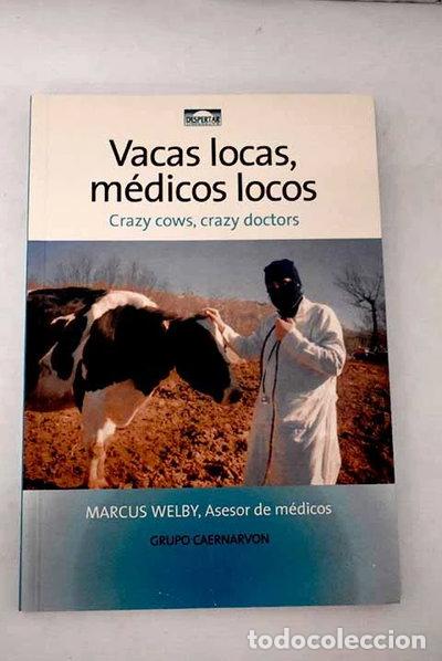 Livros em segunda m&atilde;o: Vacas locas, m&eacute;dicos locos- 9788495052599