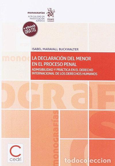 Livres: La Declaraci&oacute;n del Menor en el Proceso Penal- 9788491699958