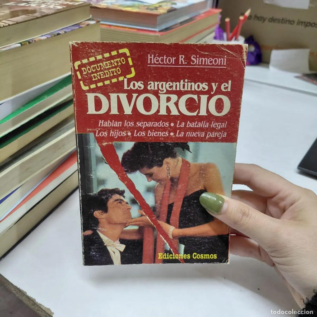 books: Los argentinos y el divorcio - Simeoni