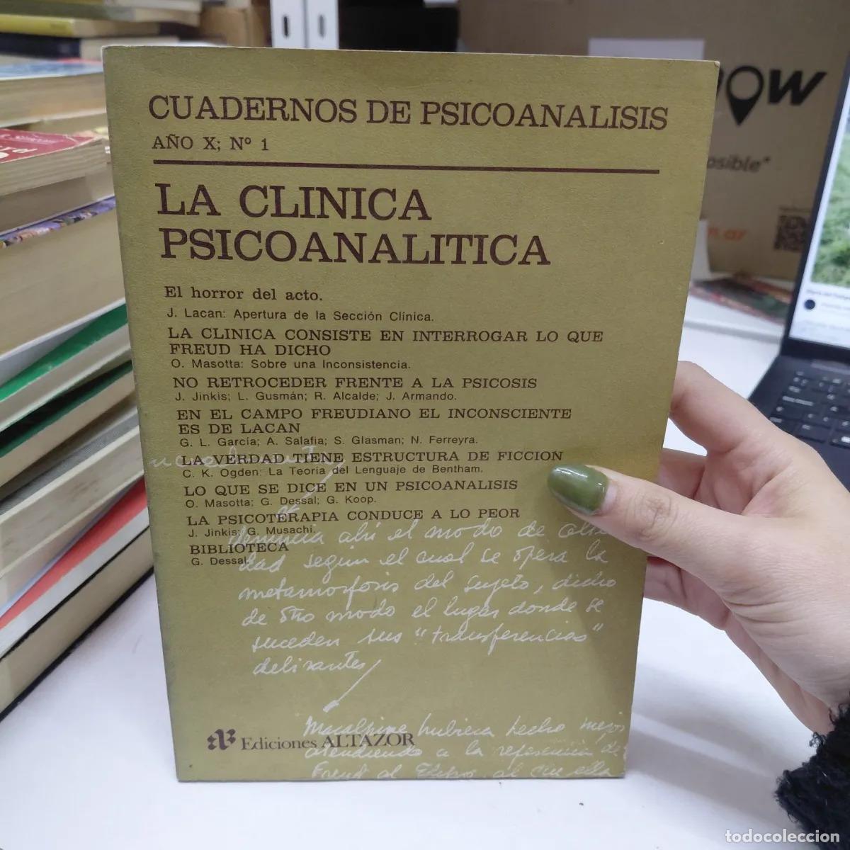 books: La clinica psicoanalitica - VVAA