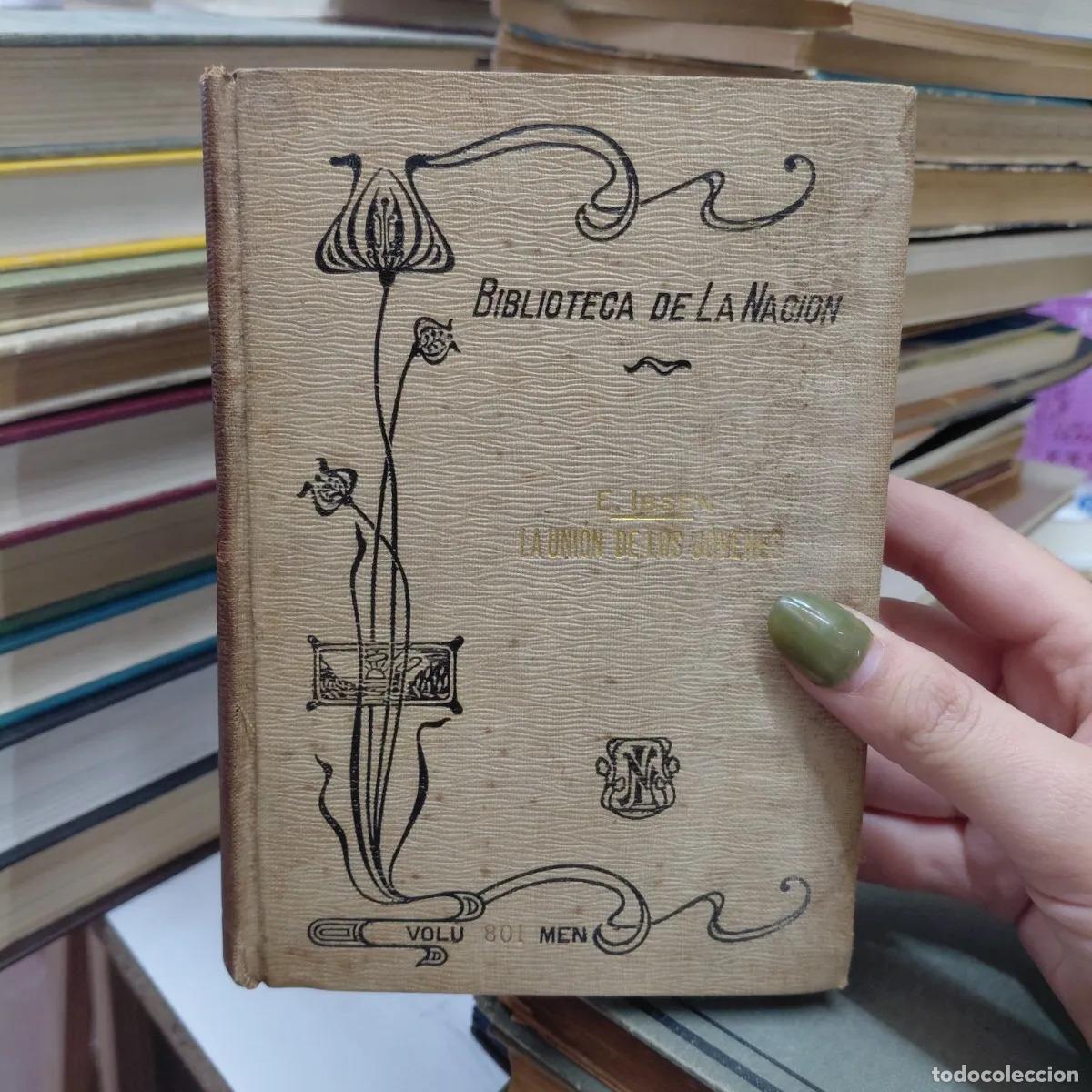 Libros: La union de los jovenes (det.) - Ibsen