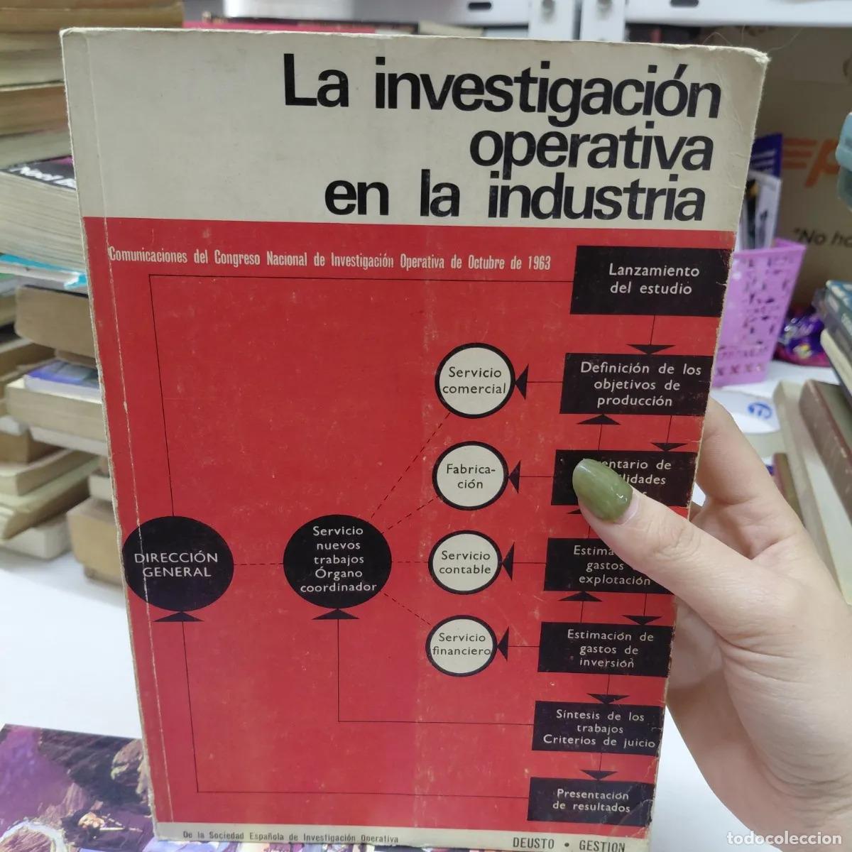 books: La investigacion operativa en la industria - VVAA