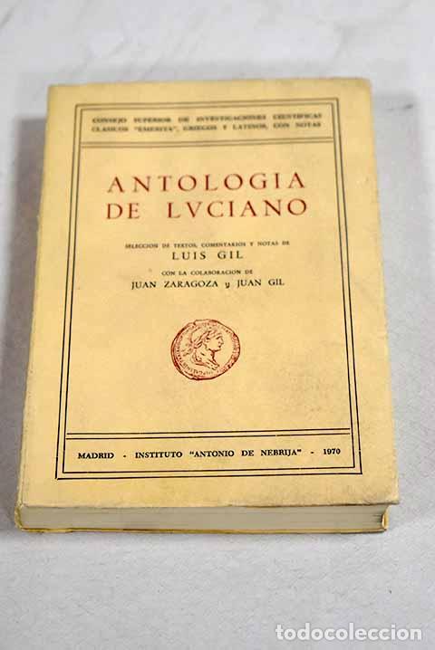 Libros: Antologia de Luciano.- Luciano de Sam&oacute;sata - Foto 1