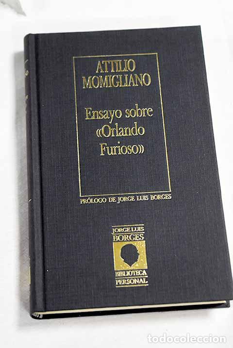 books: Ensayo sobre Orlando Furioso .- Momigliano, Attilio