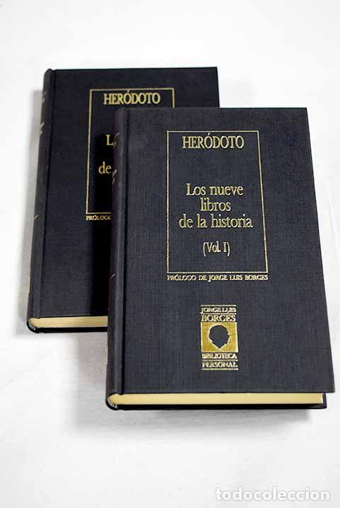 books: Los nueve libros de la historia.- Her&oacute;doto