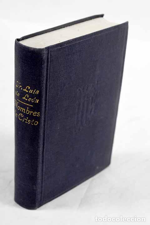 books: De los nombres de Cristo.- Leon, Fray Luis de