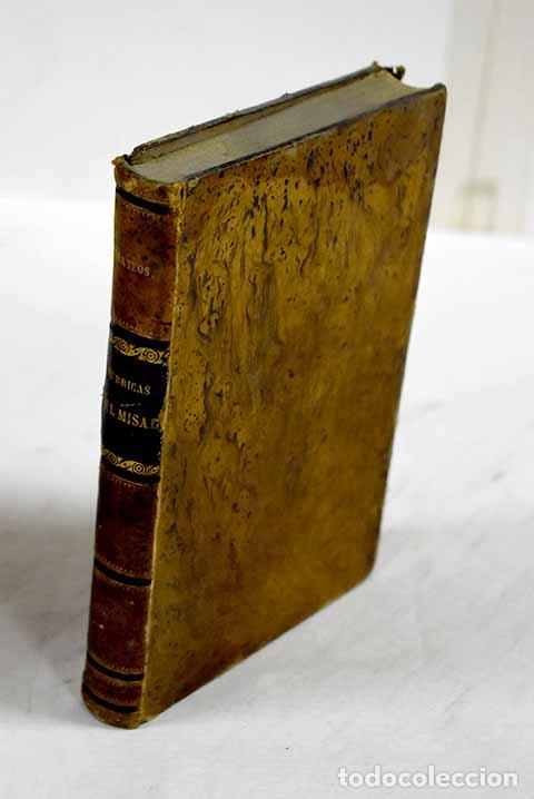 books: Instrucci&oacute;n sobre las r&uacute;bricas generales del misal, ceremonias de la misa.- Irayzos, Ferm&iacute;n de